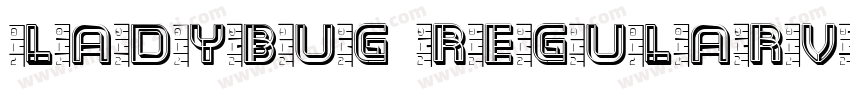 Ladybug RegularVersion 1000字体转换